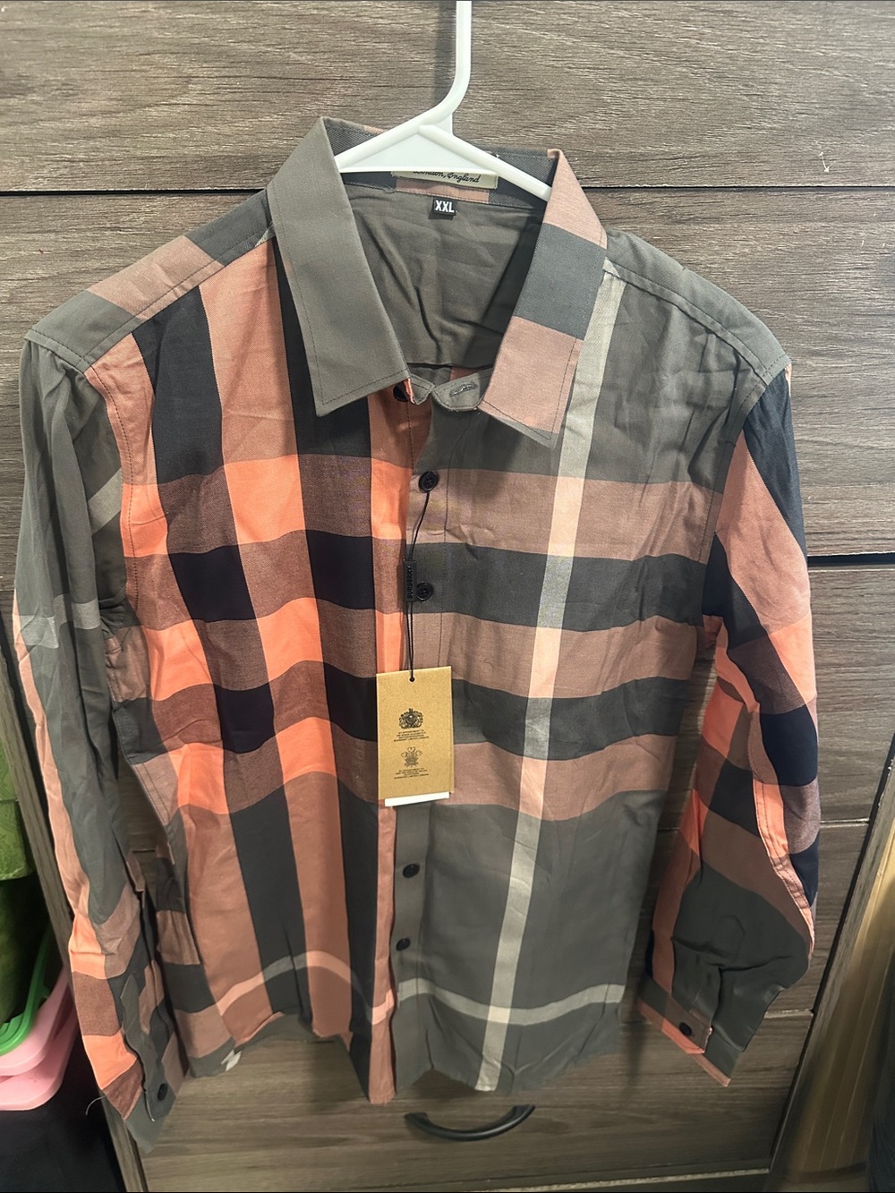 Men’s Plaid Shirt size XS